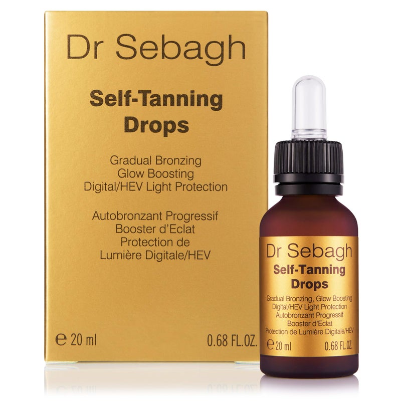 Dr. Sebagh Dr Sebagh Self-Tanning Drops (0.68 fl oz) - Customizable Self Tanner Drops for Face - Streak-Free, Scent-Free Face Tan Drops - Natural Golden Glow Sunless Tanning Drops for Radiant Skin - Image 1